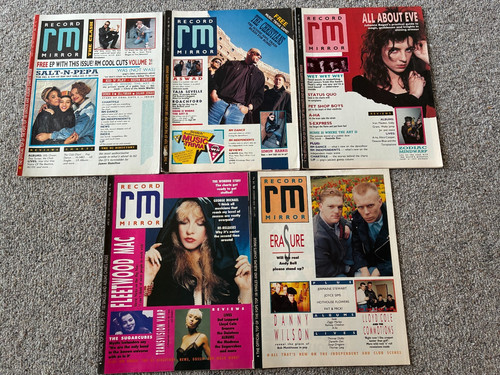 Record mirror magazine bundle - mirror,