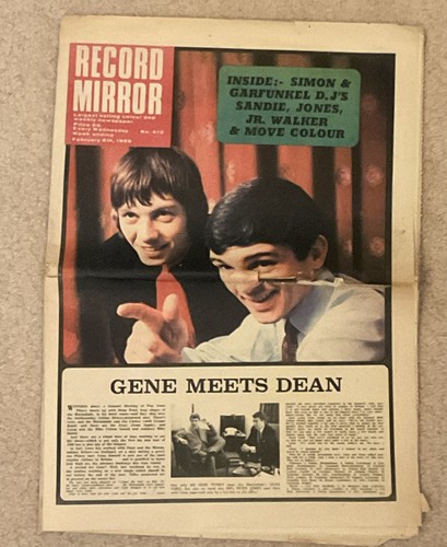 Record mirror magazine - record,